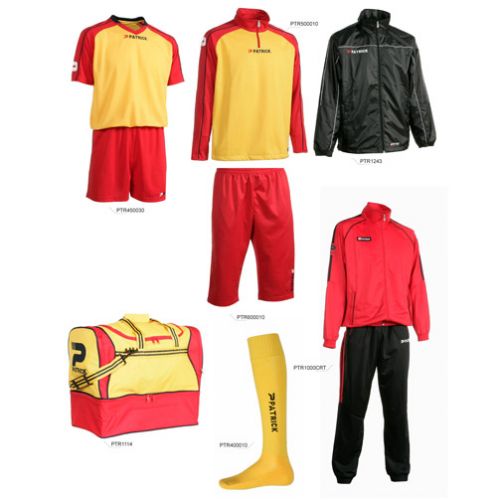 Patrick Silver-Kit gelb-rot