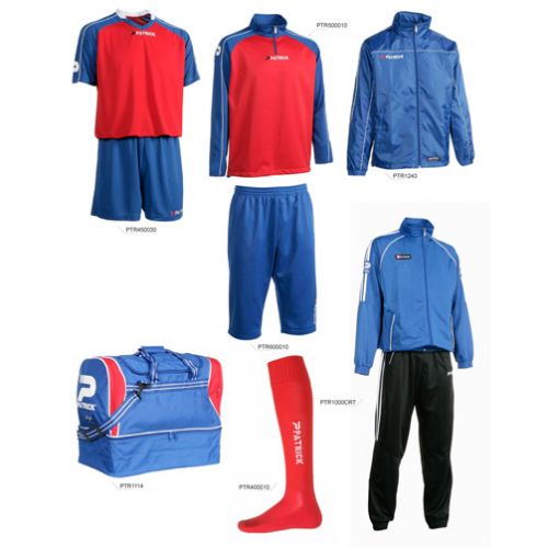 Patrick Silver-Kit blau-rot