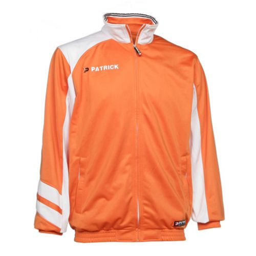 Patrick Trainingsjacke Victory orange-weiß