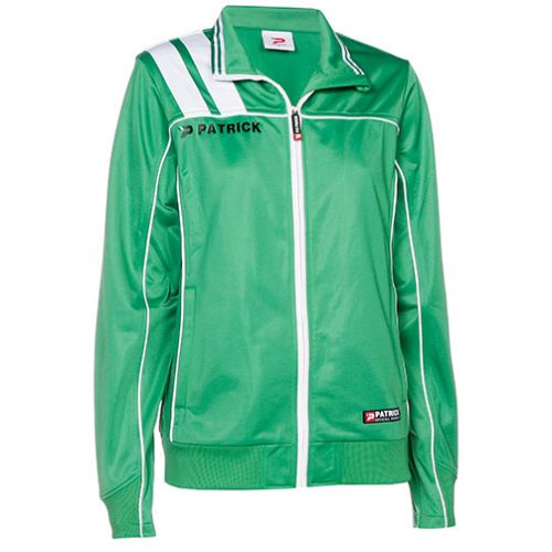 Patrick Damen Trainingsjacke Victora grün-weiß