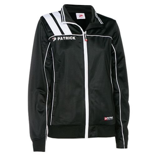 Patrick Damen Trainingsjacke Victora schwarz-weiß