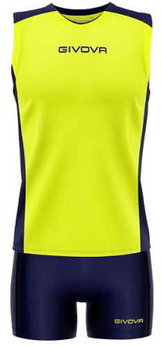 Givova Damen Trikot Piper neongelb-blau