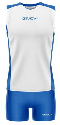 Givova Damen Volleyball Trikot piper weiß-blau