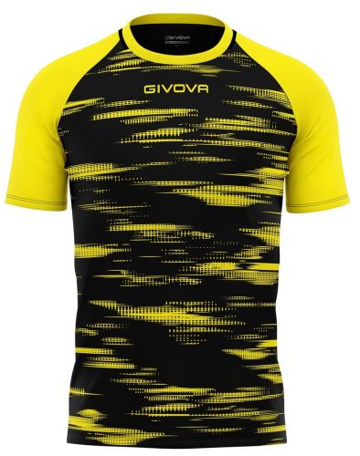 Givova Trikot Pixel schwarz-gelb