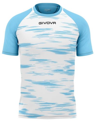 Givova Trikot Pixel weiß-hellblau