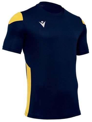 Macron Trikot Polis dunkelblau-gelb