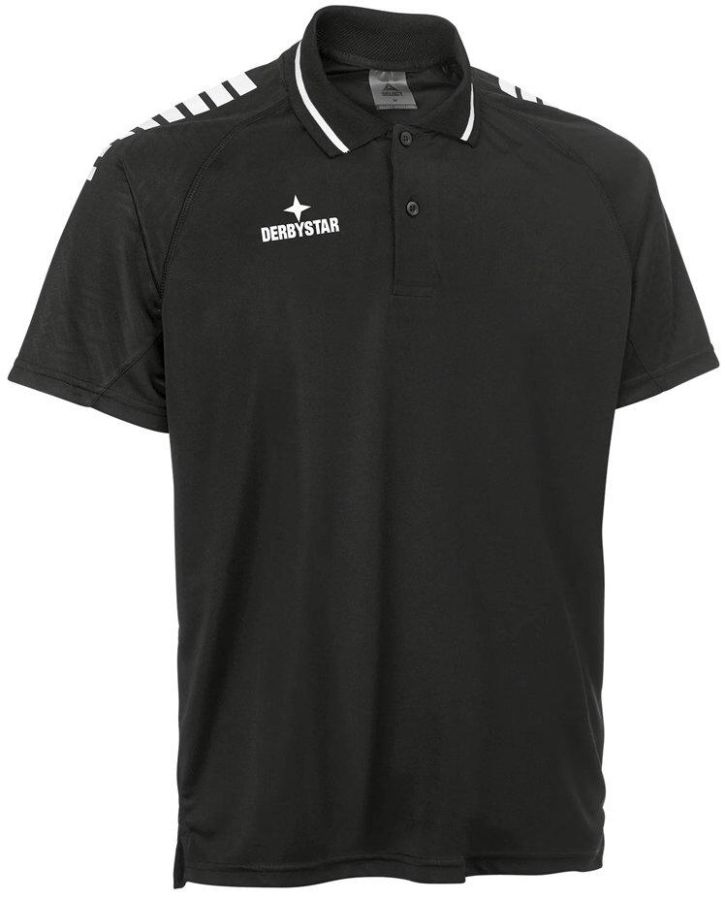 Derbystar Poloshirt Primo schwarz-weiß
