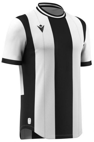Macron Trikot Propus schwarz-weiß gestreift