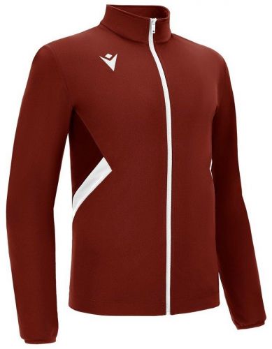 Macron Trainingsjacke Raijin weinrot-weiß