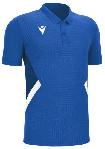 Macron Poloshirt Rap blau-weiß