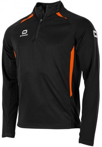 Stanno 1/4-Zip Stadio schwarz-orange