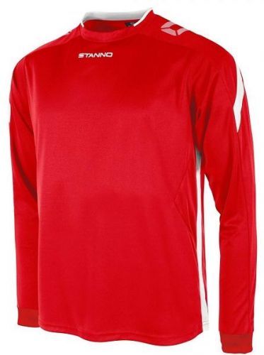 Stanno Langarmtrikot Drive rot-weiß