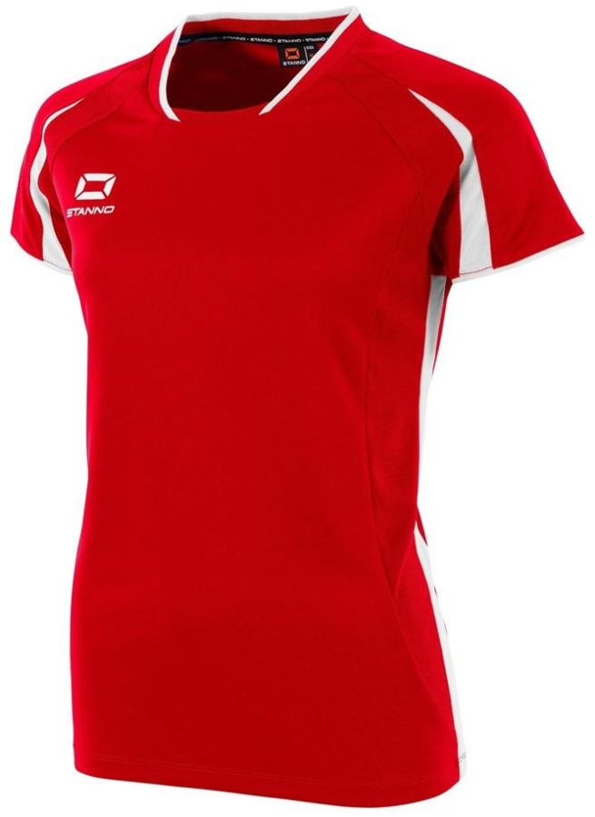 Stanno Damen Trikot Unity rot-weiß
