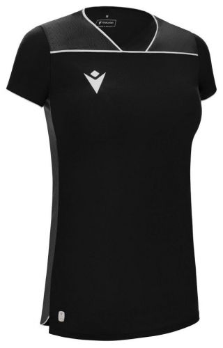 Macron Damen Volleyball Trikot Steel Eco schwarz-weiß