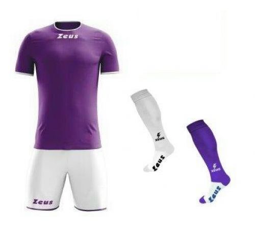 Zeus Trikot Sticker lila-weiß