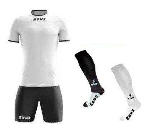 Zeus Trikot Sticker weiß-schwarz