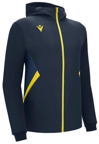 Macron Hoodie Tiamat blau-gelb