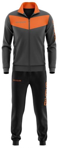 Givova Trainingsanzug Visa grau-orange