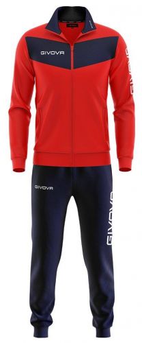 Givova Trainingsanzug rot-blau