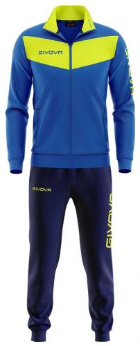 Givova Trainingsanzug Visa blau-neongelb