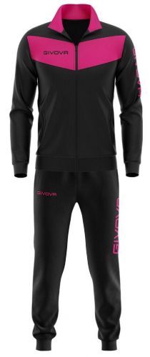 Givova Trainingsanzug Visa schwarz-pink