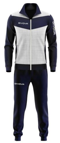 Givova Trainingsanzug Visa weiß-blau
