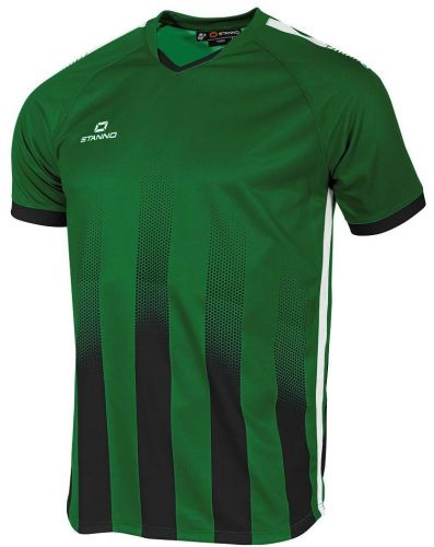 Stanno Trikot Vivid grün-schwarz gestreift