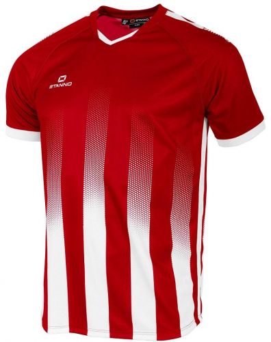 Stanno Trikot Vivid rot-weiß gestreift