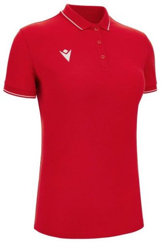 Macron Damen Poloshirt Waltz rot