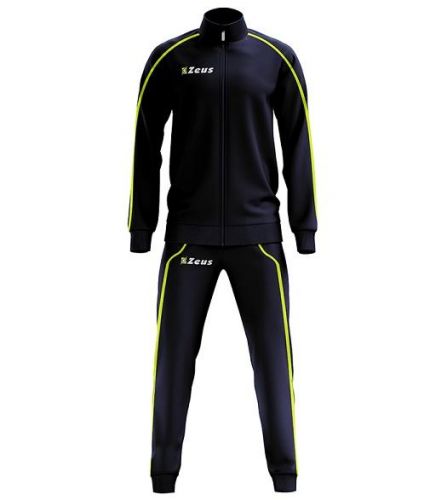 Zeus Trainingsanzug College blau-neongelb