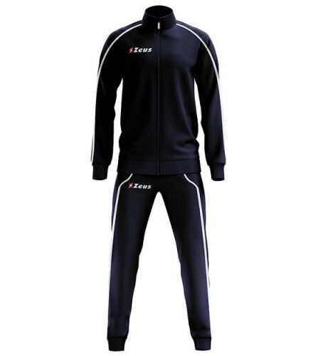 Zeus Trainingsanzug College blau-weiß