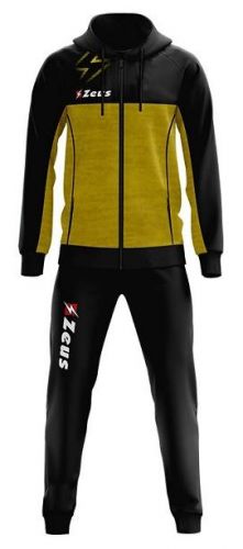 Zeus Trainingsanzug Olympia schwarz-gelb