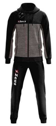 Zeus Trainingsanzug Olympia schwarz-grau
