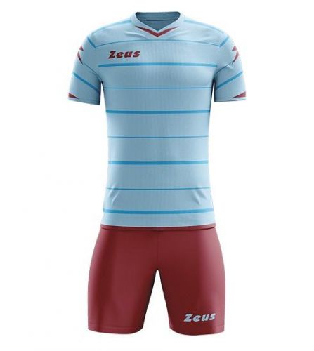 Zeus Trikot Omega hellblau-weinrot