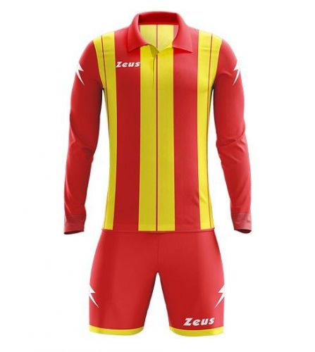 Zeus Trikot Pitagora rot-gelb gestreift