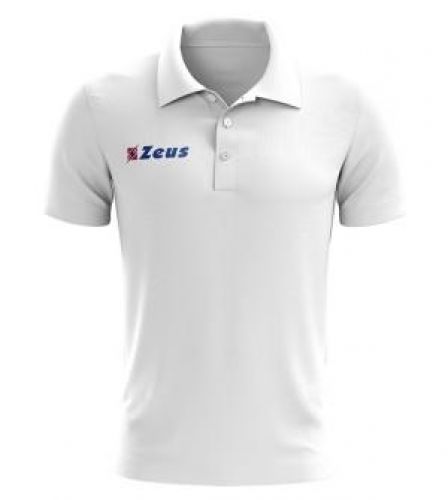Zeus Poloshirt Promo weiß