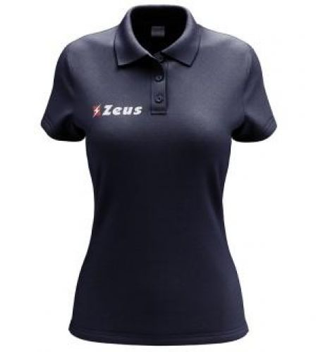Zeus Damen Poloshirt Promo dunkelblau