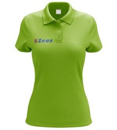 Zeus Damen Poloshirt Promo neongrün