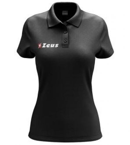 Zeus Damen Poloshirt Promo schwarz