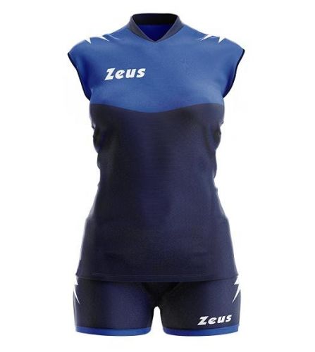 Zeus Damen Volleyball Trikot Sara blau