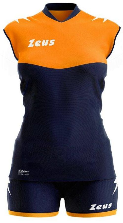Zeus Damen Trikot-Set Sara blau-orange