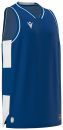 Macron Basketballshirt Carbon royalblau-weiß