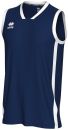 Errea Basketball Trikot Elevate navyblau-weiß