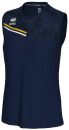 Errea Damen Tank Top Eloy blau-gelb-weiß