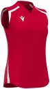 Macron Damen Trikot Frostmoor rot-weiß