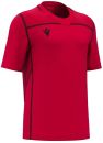 Macron Rugbytrikot Period rot-schwarz
