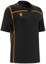 Macron Rugbytrikot Period schwarz-gelb