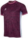 Stanno Trikot Pixel weinrot-hellblau