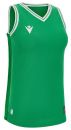 Macron Damen Basketball Shirt Tellurium grün